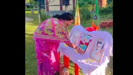 কমলপুর: হালহুলিতে BJP-র মহিলা মোর্চার উদ্যোগে চৌপাল বৈঠক, উপস্থিত বিধায়ক