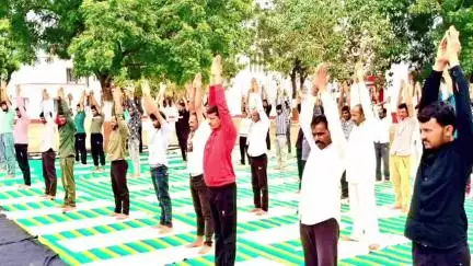 शाजापुर: 'विश्व योग दिवस' पर जिला जेल में योगाभ्यास कार्यक्रम का हुआ आयोजन