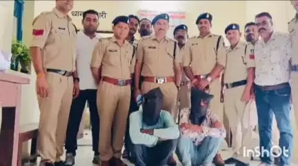 कुम्भराज: गादयापुरा गांव में मृगवास पुलिस ने ₹3.30 लाख की स्मैक के साथ राजस्थान के दो तस्करों को पकड़ा