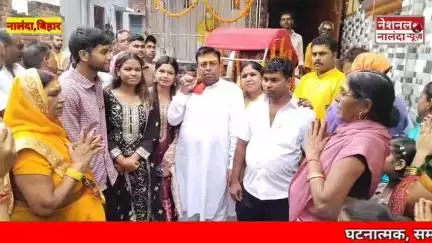 श्रद्धा सबूरी सिरी साईं बाबा की पालकी यात्रा के दूसरे दिन भव्य भंडारा, मंत्री श्रवण कुमार और जदयू नेताओं ने बांटी शुभकाम