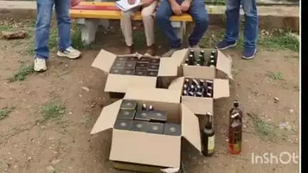 भोरंज: बंद स्कूल से मिली अवैध शराब की पेटियां, पुलिस और आबकारी विभाग ने की संयुक्त छापेमारी