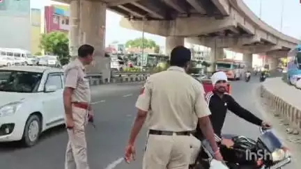 पलवल: ट्रैफिक नियमों पर पलवल में बरती जा रही सख्ती, डंपरों पर नहीं की जा रही कार्रवाई