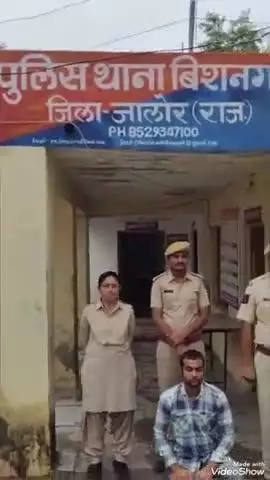 जालौर: जालौर के बिशनगढ़ में कोतवाली पुलिस ने एनडीपीएस मामले में वांछित आरोपी को किया गिरफ्तार