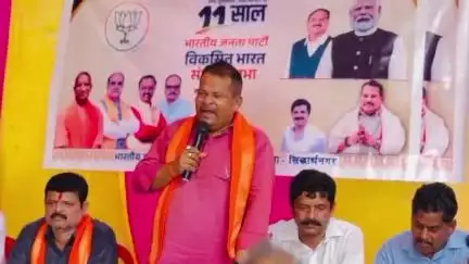 डुमरियागंज: हियुवा प्रदेश प्रभारी व डुमरियागंज के पूर्व विधायक राघवेंद्र प्रताप सिंह का मुसलमानों को नसीहत देने वाला वीडियो वायरल