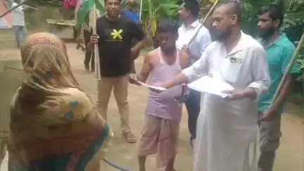 বিশালগড়: প্রধানমন্ত্রী এবার আপনি জনগণের 'মন কি বাত, শুনুন! আড়ালিয়া এলাকায় কংগ্রেসের কর্মসূচি পালন