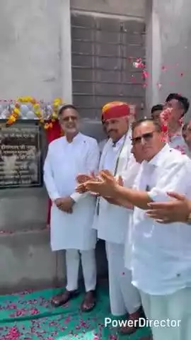 खींवसर: खींवसर विधानसभा के गांव हिलोडी़ में ऊर्जा मंत्री हिरालाल नागर ने जीएसएस का लोकार्पण किया