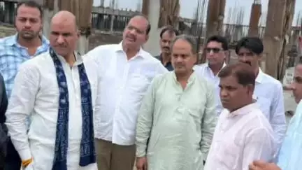 प्रतापगढ़: कैबिनेट मंत्री हेमंत मीणा ने केंद्रीय विद्यालय परिसर का किया निरीक्षण, बोले- यह विद्यालय बनेगा सपनों का केंद्र