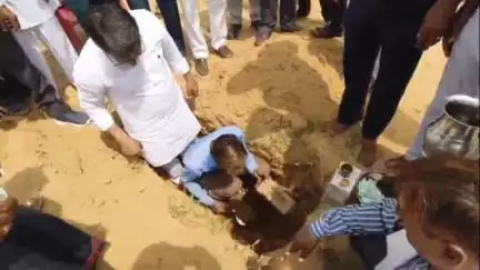 राजगढ़: सादुलपुर में राजस्थान शिक्षक संघ अम्बेडकर शाखा राजगढ़ के शिक्षक भवन का शिलान्यास किया गया