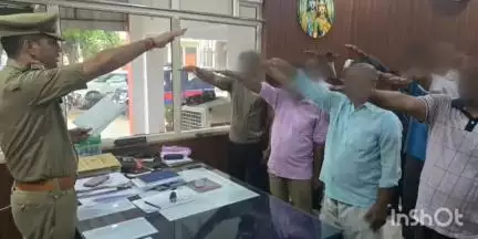 बागपत: थाना सिंघावली अहीर के प्रभारी ने 10 वर्षों में लूट, हत्या, जुआ आदि अपराधों में शामिल अपराधियों को दिलाई शपथ