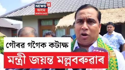 Jayanta Mallabaruah | PACCৰ সভাপতি গৌৰৱ গগৈক তীব্র কটাক্ষ মন্ত্রী জয়ন্ত মল্লবৰুৱাৰ | N18V