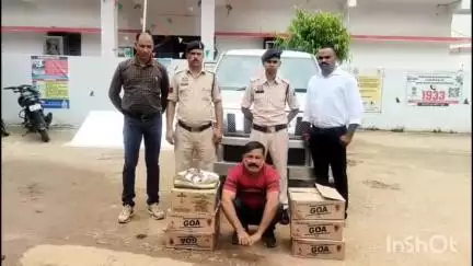 मरवाही: कोटमी के पैराडाइज होटल पर पुलिस ने छापा मारा, लाखों की अवैध शराब बरामद, जीपीएम पुलिस ने की कार्रवाई