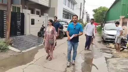 इंदौर: लसुड़िया शिलांग पुलिस प्रॉपर्टी डीलर को उस मैदान में ले गई, जहाँ उसने बैग जलाया था