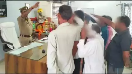 खेकड़ा: थाना खेकड़ा व चांदीनगर में 10 वर्षों में विभिन्न अपराधों में संलिप्त आरोपियों को बुलाकर दिलाई गई अपराध न करने की शपथ