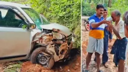 ಬಂಟ್ವಾಳ: ವಿಟ್ಲ ಅಡ್ಯನಡ್ಕದಲ್ಲಿ ಚಾಲಕನ ನಿಯಂತ್ರಣ ತಪ್ಪಿ ಪಾದಾಚಾರಿಗೆ ಡಿಕ್ಕಿ ಹೊಡೆದ ಕಾರು
