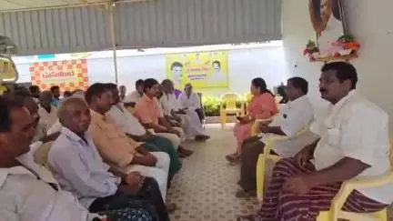 ఎమ్మెల్యే ముందు ప్రత్తిపాడు పెద్దశంకర్ల పూడి రైతుల కష్టాలు