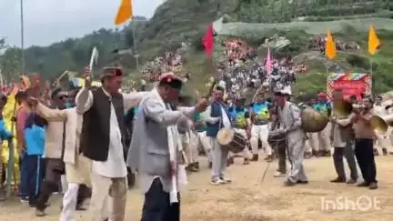 ठियोग: बिशु मेला रजाणा में क्षेत्र के हजारों लोग पहुंचे, कमेटी ने सभी तैयारियां पूरी की थीं