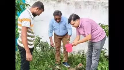 जगदीशपुर: वेलफेयर एसटी हॉस्टल में हुआ पौधारोपण