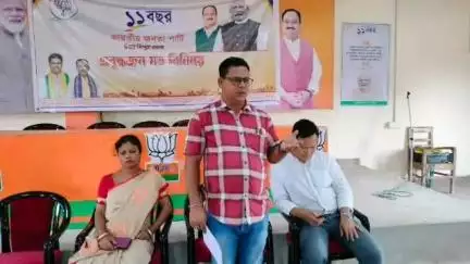 ধর্মনগর: পদ্মপুরে BJP-র জেলা কার্যালয়ে একাধিক বিষয় নিয়ে আয়োজিত বৈঠক, উপস্থিত রাজ্য বিধানসভার অধ্যক্ষ সহ অন্যরা