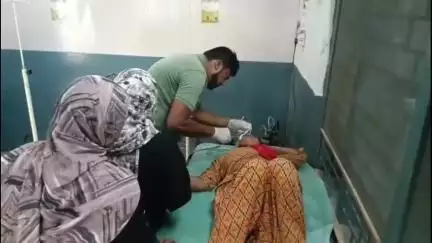 हसनपुर: सैदनगली के गांव ढक्का में जमीन के विवाद में हुई मारपीट, महिला सहित चार लोग घायल, थाने पहुंचे