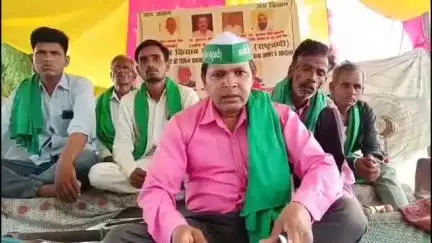 तिलहर: चीनी मिल ग्राउंड तिलहर में भारतीय किसान यूनियन राष्ट्रवादी का 10 समस्याओं को लेकर धरना प्रदर्शन 8वें दिन भी रहा जारी