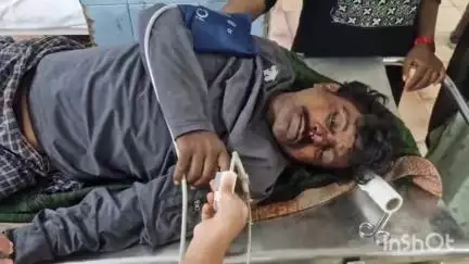పెద్దమండెం మండలం, కలచర్ల వడ్డీపల్లిలో ఆదివారం గ్యాస్ బండపై నుంచి కిందపడి రైతు బాలరాజు(40) తీవ్రంగా గాయపడ్డాడు.