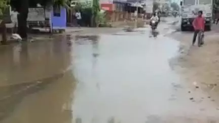 गाडरवारा: सालीचौका नगर परिषद में भरा पानी, निकासी व्यवस्था को लेकर सीएमओ ने दिए निर्देश