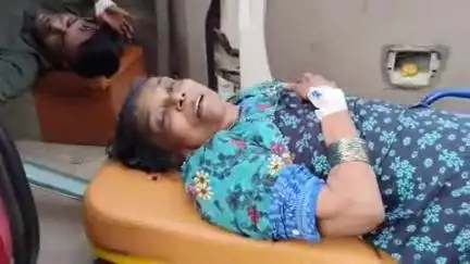 అనంతపురం జిల్లా కొత్తపేట వద్ద ఆటో అదుపుతప్పి  బోల్తా, ఇద్దరికీ తీవ్ర గాయాలు