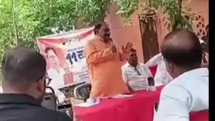 नौतन: नौतन के डाबरिया में संकल्प सभा का आयोजन, भाजपा के पूर्व मंत्री ने किया संबोधित