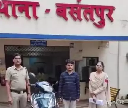 राजनांदगांव: बसंतपुर थाना पुलिस ने वाहन चोरी के आरोपी को किया गिरफ्तार