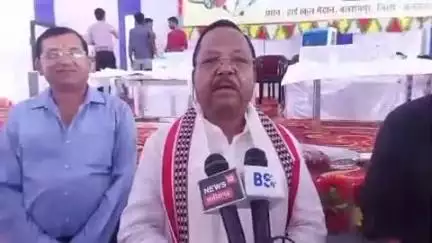बलरामपुर: बलरामपुर पहुंचे कृषि मंत्री नेताम ने इस निशुल्क मेगा हेल्थ कैंप को मरीजों के लिए वरदान बताया