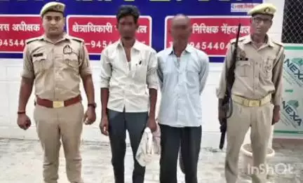 मेहदावल: एकला माफी गांव में दबिश के दौरान 2 नफर वारंटी अभियुक्तों को किया गया गिरफ्तार