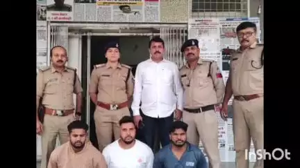 धार: धार जिले के पीथमपुर में हत्या के प्रयास के 3 आरोपी गिरफ्तार, एक साल से थे फरार