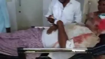 మళ్లీ పల్లి గ్రామం సమీపాన  ద్విచక్ర వాహనం ఢీకొన్న ఎద్దుల బండి ద్విచక్ర వాహనంలో ప్రయాణిస్తున్న ఓ వ్యక్తికి తీవ్ర గాయాలు