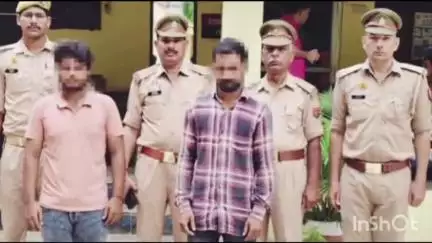अतरौली: पिसावा थाना पुलिस टीम ने गैंगस्टर में वांछित 2 शातिर अभियुक्तों को किया गिरफ्तार