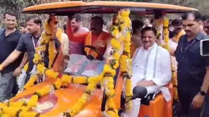 कटनी नगर: निर्मल सत्य गार्डन बरगवां में जिला स्तरीय ब्राह्मण सम्मेलन व मेधावी छात्र सम्मान समारोह हुआ आयोजित, डिप्टी CM रहे मौजूद