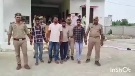 अकबरपुर: पटेलनगर तिराहे के पास बारात में मारपीट करने वाले चार आरोपियों को पुलिस ने किया गिरफ्तार, घटना 10 जून को हुई थी