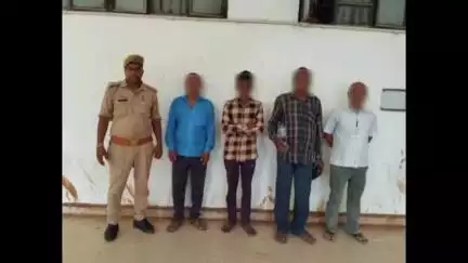 अमेठी: संग्रामपुर पुलिस ने फरार चल रहे चार वांछित अभियुक्तों को किया गिरफ्तार, भेजा जेल
