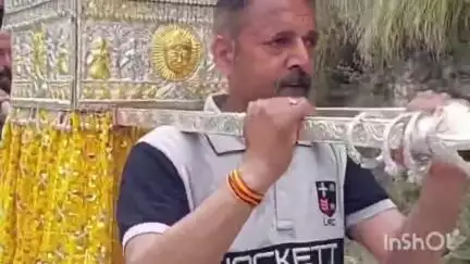 चिड़गांव: देवता साहिब महासू महाराज ने हनोल का दौरा करने के बाद अपने मूल स्थान रंटाडी बरटू पहुंचकर किया स्वागत