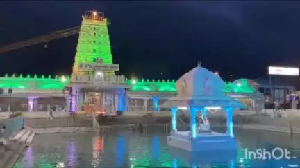 పూతలపట్టు: కాణిపాకం ఆలయ పుష్కరిని వద్దా భక్తులను ఆలపించిన కూచిపూడి భరతనాట్యం
