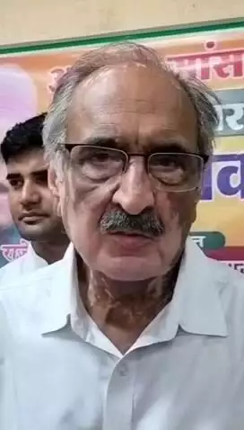 जयपुर ग्रामीण सांसद राव राजेंद्र सिंह का कोटपूतली बानसूर क्षेत्र में दौरा, किया गया स्वागत