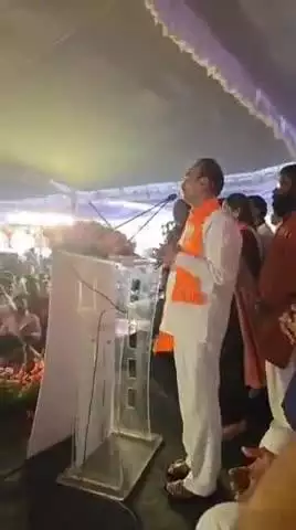 మేడ్చల్: సికింద్రాబాద్ లో జరిగిన సభలో పాల్గొన్న మల్కాజ్గిరి ఎంపీ ఈటెల రాజేందర్