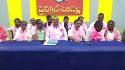 సిరిసిల్ల: ఏఎంసీ చైర్మన్ చేసిన వ్యాఖ్యలపై స్పందించిన బిఆర్ఎస్ పార్టీ సిరిసిల్ల పట్టణ శాఖ అధ్యక్షుడు జిందం చక్రపాణి