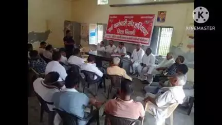 भिवानी: भिवानी में राष्ट्रव्यापी हड़ताल को लेकर कर्मचारियों ने की बैठक