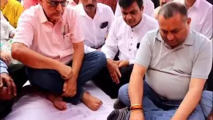 रेणुका: विधानसभा उपाध्यक्ष ने 6 करोड़ 70 लाख रुपए से बनने वाली डडुआ नाडी सड़क का किया शिलान्यास