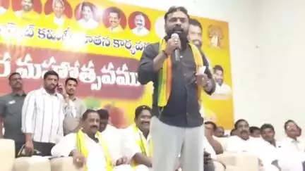 మండపేట లో ఎమ్మెల్సీ తోట త్రిమూర్తులు పై చురకలు వేసిన మంత్రి వాసంశెట్టి సుభాష్