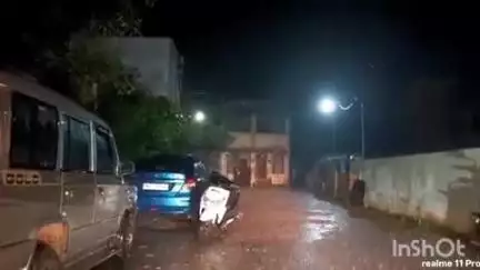 నాగలాపురం మండలంలో పలుచోట్ల భారీ వర్షం