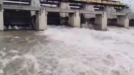 निफाड: नांदूरमधमेश्वर धरणात दारणा, गोदावरी, बानगंगा, कादवा नद्यांमधून पाण्याची आवक सुरू