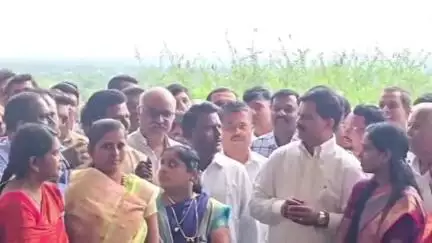 गडहिंग्लज: भडगाव (ता. गडहिंग्लज) येथे आयुष्यमान आरोग्य मंदिराच्या नुतन इमारतीचे आमदार शिवाजीराव पाटील यांच्या हस्ते लोकार्पण.