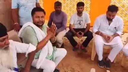 श्रीविजयनगर के 23GB में हुई किसानों की बैठक, 24 जून को कलेक्ट्रेट पर करेंगे आंदोलन