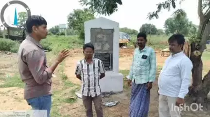 మహదేవ్​పూర్: ప్రభుత్వ పనులకు సంబంధించిన శిలాఫలకాలు ధ్వంసం చేసిన వ్యక్తులను గుర్తించి కేసులు నమోదు చేస్తాం: భూపాలపల్లి సీఐ